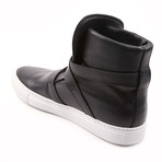 Parallax Leather Mid-Top // Black (Euro: 42)