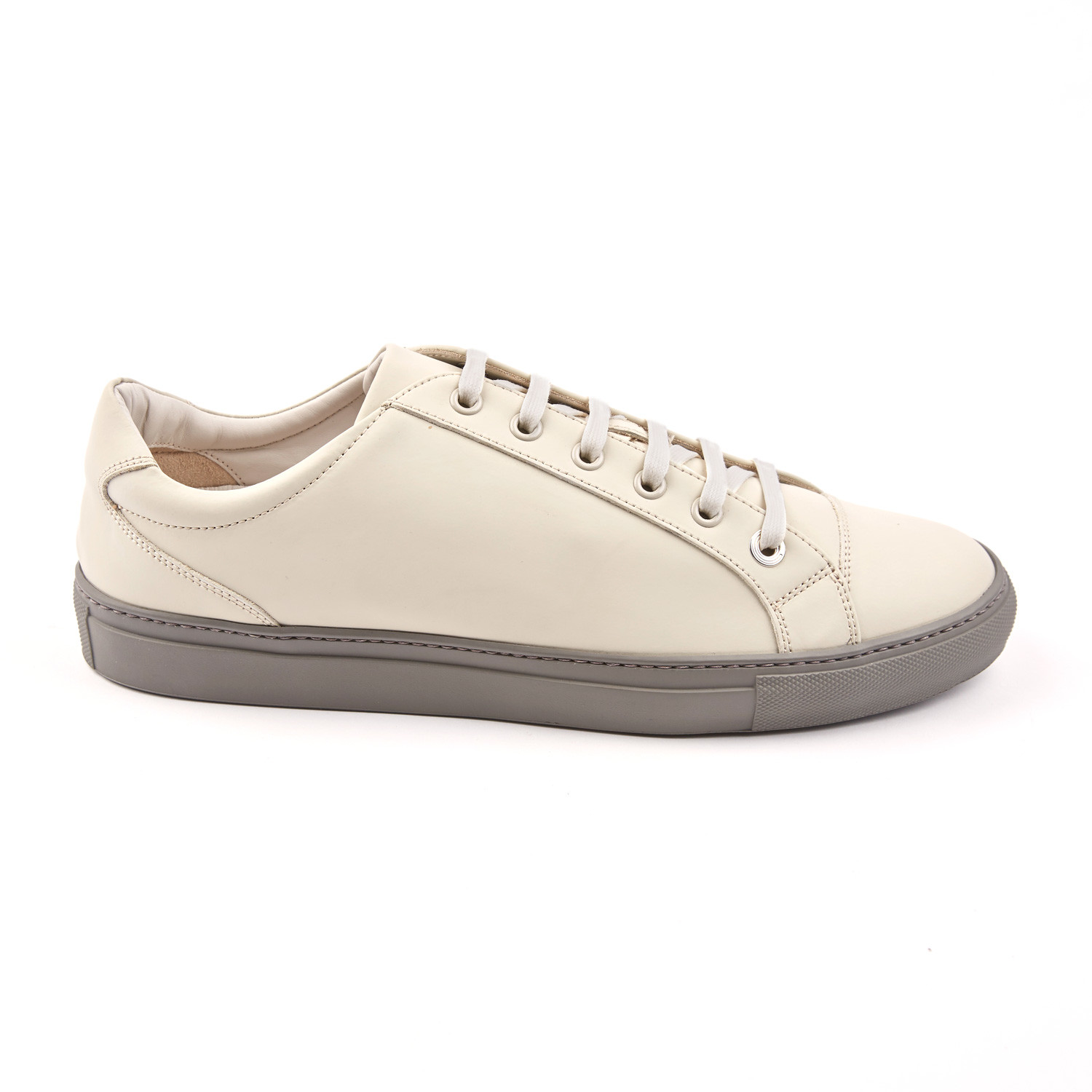 Alpha Leather Low-Top // Matte White (Euro: 43) - CIPHER - Touch of Modern