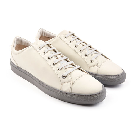 Alpha Leather Low-Top // Matte White (Euro: 43)