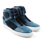 Sentient Leather High-Top // Deep Marine (Euro: 42)