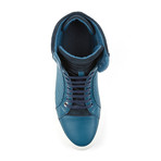 Libertine Suede Quilted Mid-Top // Marine (Euro: 43)