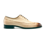 Gilbert Wingtip Oxford // Cream Patina (US: 10)