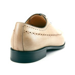 Gilbert Wingtip Oxford // Cream Patina (US: 10)