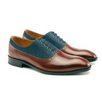 Jack Oxford // Espresso Patina + Blue Denim (US: 9.5)