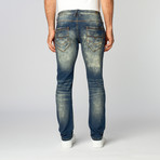 Premium Washed Slim Fit Denim // Acid (36WX32L)