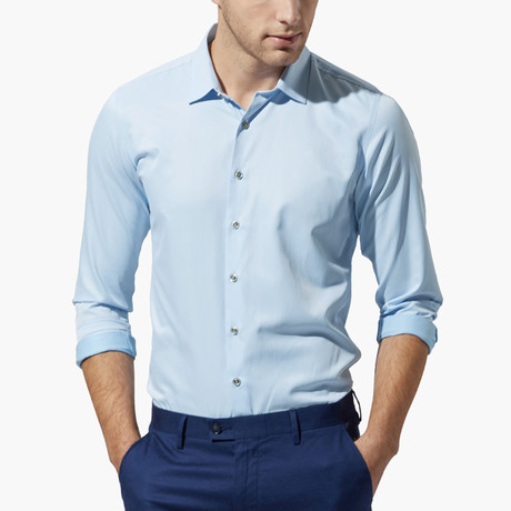 Classic Dress Shirt // Blue (S)