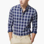 Business Shirt // Blue Plaid (M)