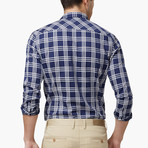 Business Shirt // Blue Plaid (M)