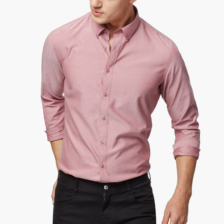 Dress Shirt // Pink (S)