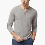 Qzhihe // Henley Tee // Apricot (S)