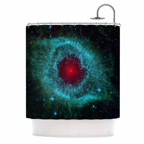 Helix Nebula Shower Curtain