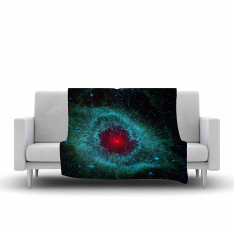 Helix Nebula Fleece Blanket (50" x 60")