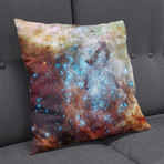 Star Cluster Throw Pillow (16" x 16")