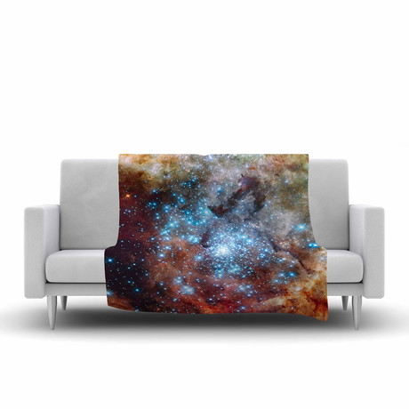 Star Cluster Fleece Blanket (50" x 60")