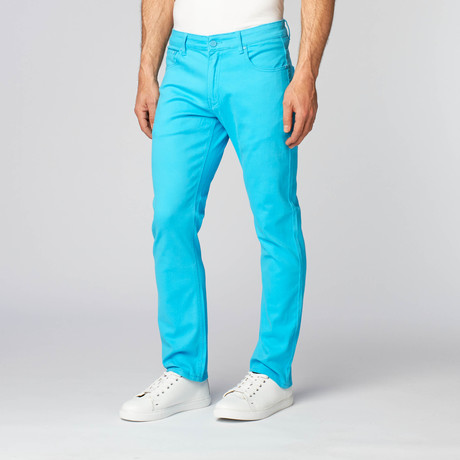 Slim Fit Jean // Turquoise (28WX30L)