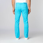 Slim Fit Jean // Turquoise (30WX30L)