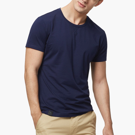 Classic Short Sleeve Tee // Navy (S)