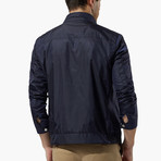 Nylon Track Jacket // Navy (L)