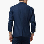 Two-Button Blazer // Blue (S)
