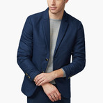 Two-Button Blazer // Blue (S)