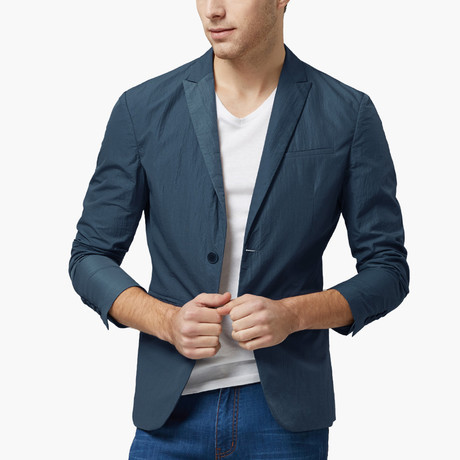 Nylon Blazer // Blue (M)