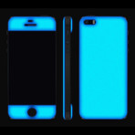 Glow Gel Combo // Aqua + Black // iPhone SE/5s