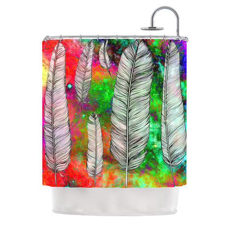 Feather Shower Curtain