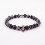 Year of the Rat Bracelet // Obsidian