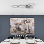 Capella // Multi-Ring Ceiling Fixture