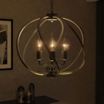 Sargas // Globe Chandelier