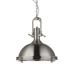 Dorado // Industrial Pendant (Satin Nickel)