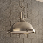 Dorado // Industrial Pendant (Satin Nickel)