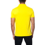 Jared Lang // Classic Short-Sleeve Polo // Yellow (S)