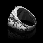 Tortuga Silver Ring (Size 6)