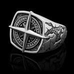 Tortuga Silver Ring (Size 6)