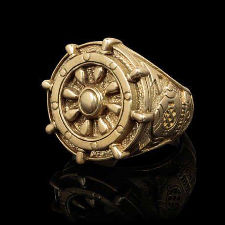 Captain Brass Ring (Size 6)