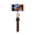 Leather Selfie Stick (Black)