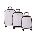 CASED Luggage Set // White