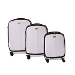 CASED Luggage Set // White