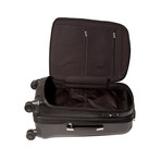 CASED Luggage // Black (22" Carry-On)