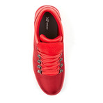 Ridge High-Top Sneaker // Red (US: 9.5)