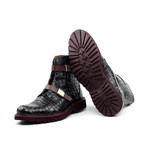 Strap Captoe Boot // Dark Brown (Euro: 39)