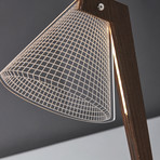 Transparent 3D Desk Lamp // IN000908