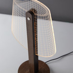 Transparent 3D Desk Lamp // IN000907