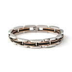 Stainless Steel Bracelet // IP Rose