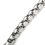 Stainless Steel Bracelet // Box Link