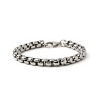 Stainless Steel Bracelet // Box Link