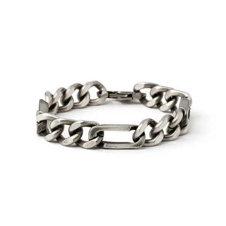 Stainless Steel Bracelet // Oval Links