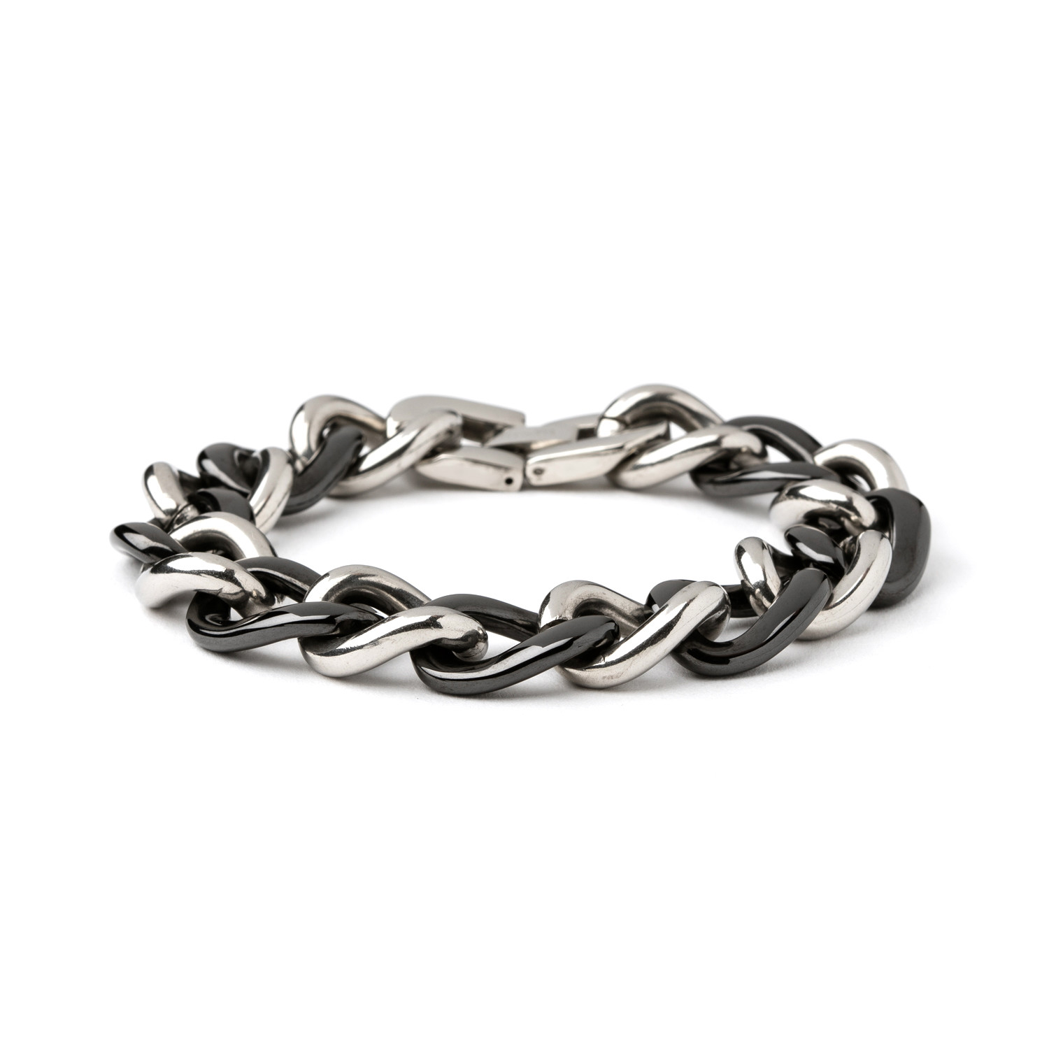 Stainless Steel Bracelet // Curb Chain - NES - Touch of Modern