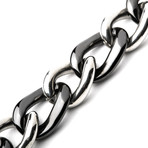 Stainless Steel Bracelet // Curb Chain